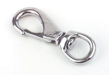 Chrome Swivel Snap Hook - 4Boats