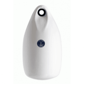 Chubby/Single Eye Fenders 18 x 28 (7 x 11) White - 4Boats