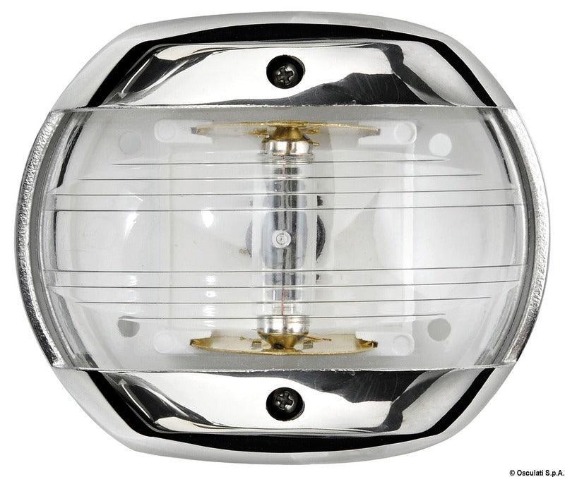 Classic 12 Navigation Lights Made of Mirror-Polished AISI316 Stainless Steel-225° bow - 4Boats