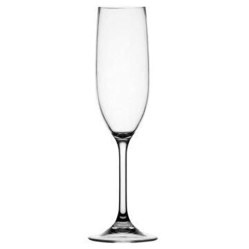 Clear Champagne Glasses - 4Boats