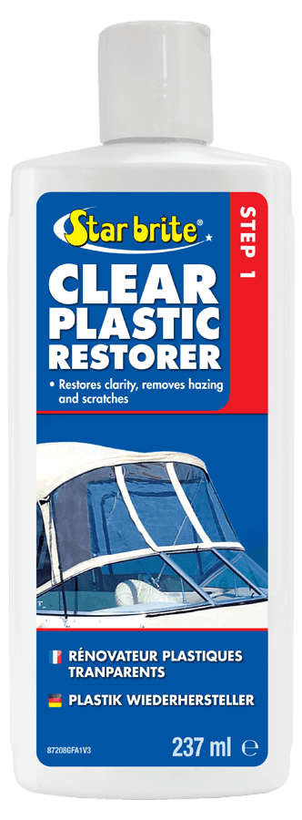 Clear Plastic Restorer 237ml (Step 1) - 4Boats
