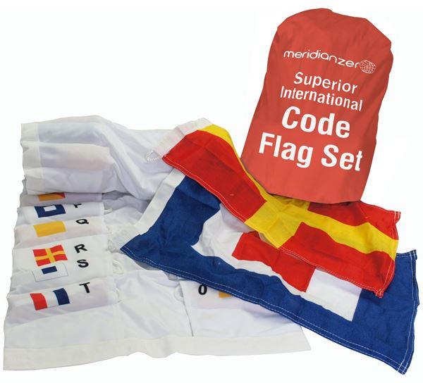 Code Flag Set Superior Polyester (30 x 45cm) - 4Boats