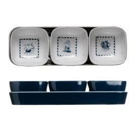 Columbus Snacks Set 26.8 x 9cm. Melamine+ - 4Boats