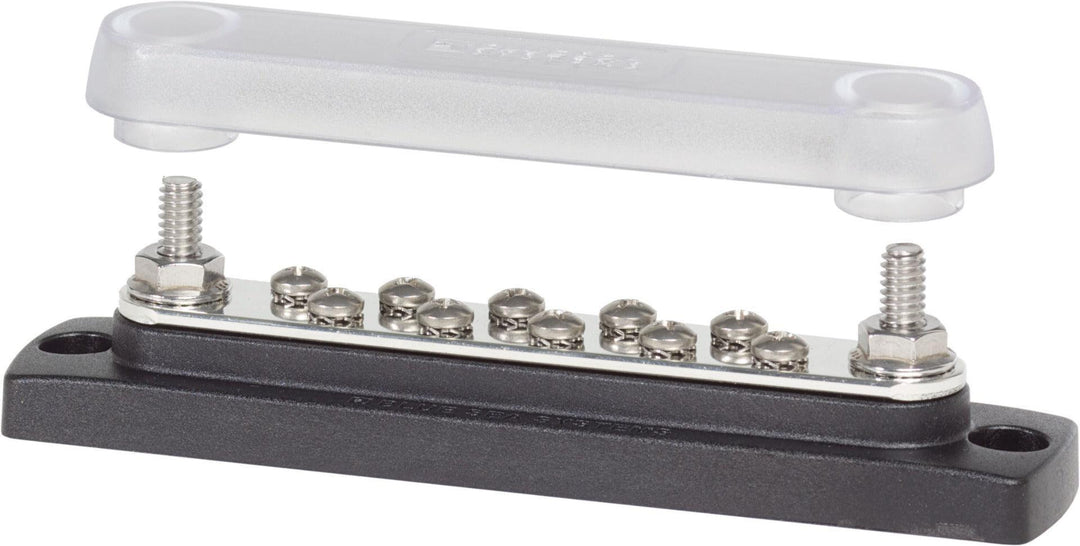 Common 150A BusBar - 10 Gang with Cover - 4Boats