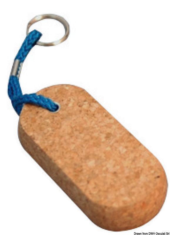 Cork Floating Key Ring-Oval Floater - 4Boats