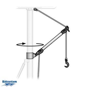 Crane for Radar Poles - 4Boats