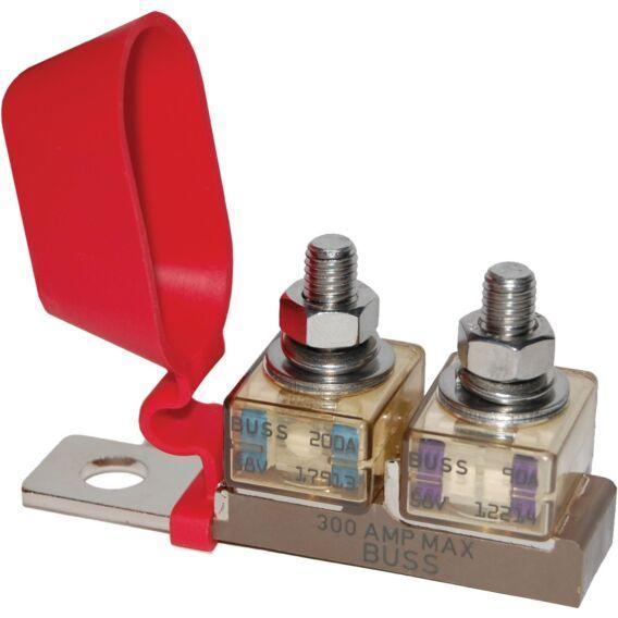 Dual MRBF Terminal Fuse Block - 30 to 300A - 4Boats