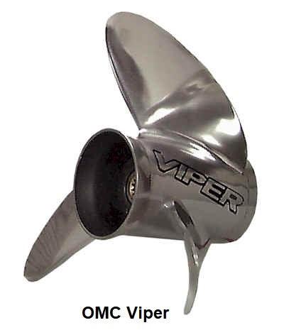 E series 4.3/4" gearcase for Evinrude Honda Suzuki Volvo SX Yamaha recon aluminium stainless steel propellers - 4Boats