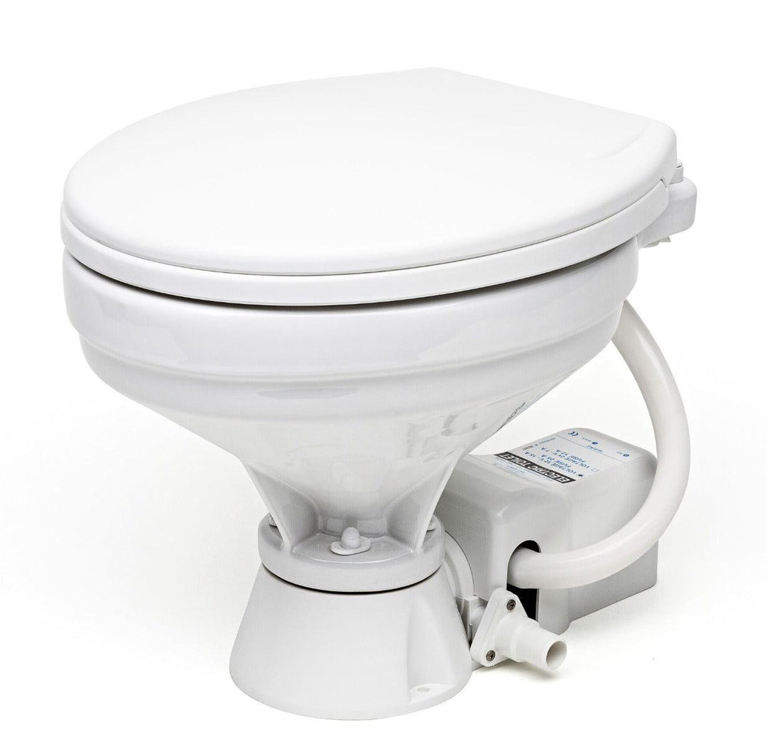Electric Toilet Comfort 12v - Soft Close Seat - 4Boats