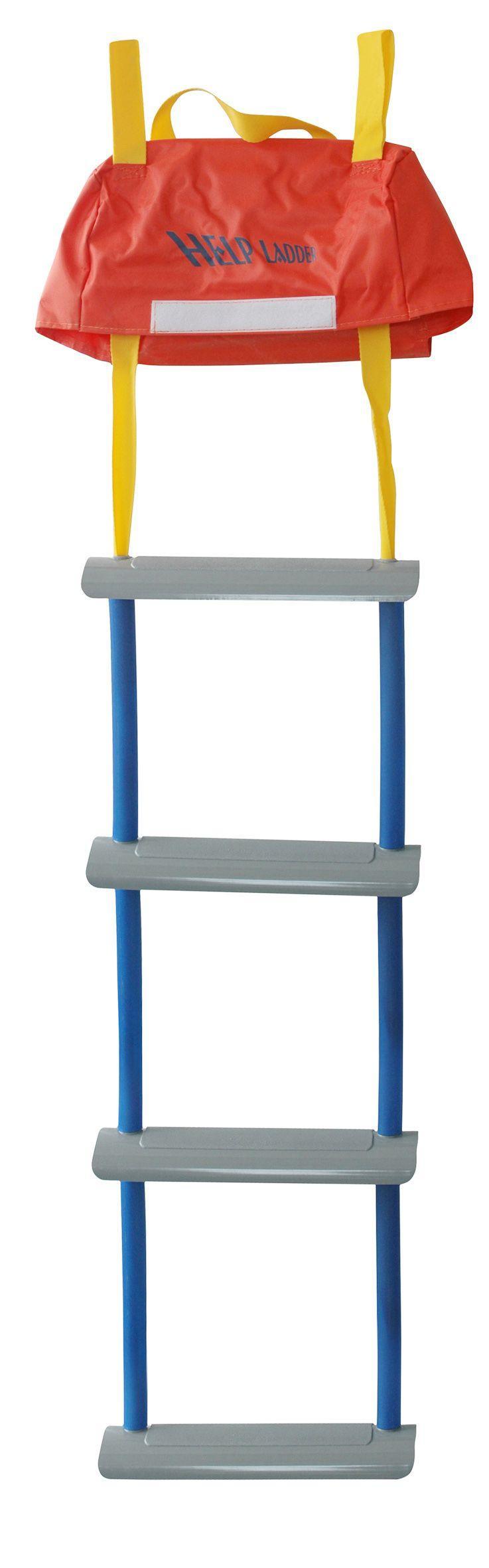 Emergency Deploy Ladder-3 Step (94cm) - 4Boats