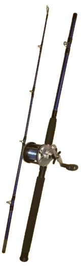 Enforcer Pro 20/30lb 6ft Boat Road & Reel Combo Set - 4Boats