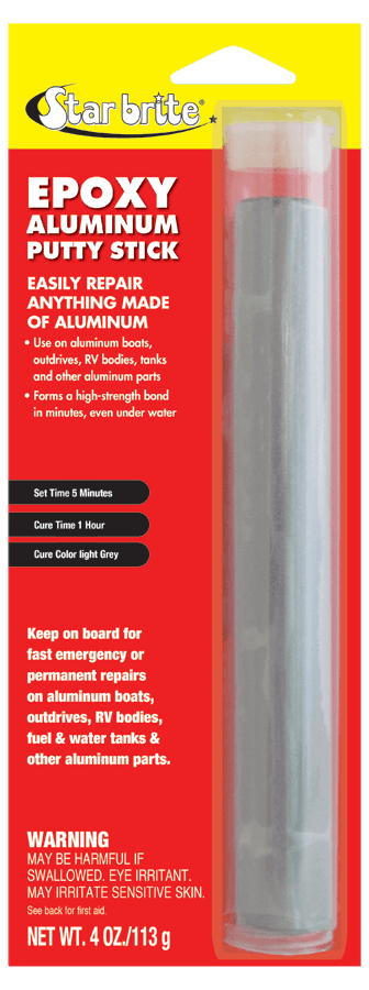 Epoxy Aluminium Putty Stick 113g - 4Boats