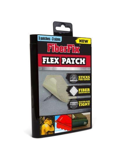 FiberFix Flex Patch - 3 Patches totalling 322 cm2 - 4Boats