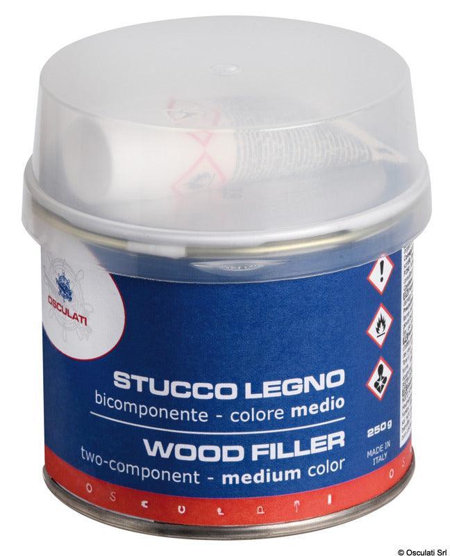 Filler Bicomponent Wood Coloured 150ml-Medium (RAL 8003) - 4Boats