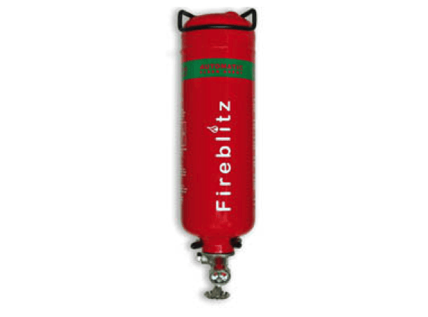 Fireblitz 1.5kg Clean Agent Automatic Fire Extinguisher - 4Boats