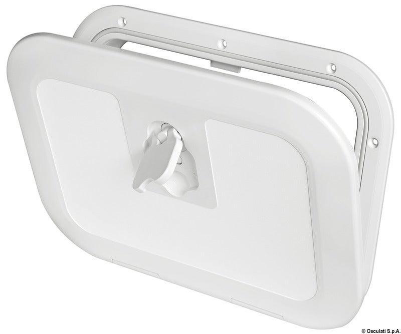 FLUSH Inspection Hatch, CE-White-375x375 mm - 4Boats