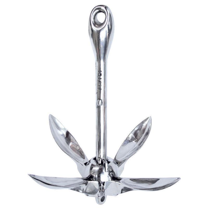 Folding anchor,hot dip galvanized,0.7kg - 4Boats