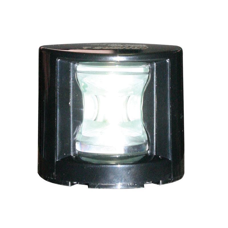 FOS LED 12 Stern Light 135ø, Deck mounted, with black housing - 4Boats