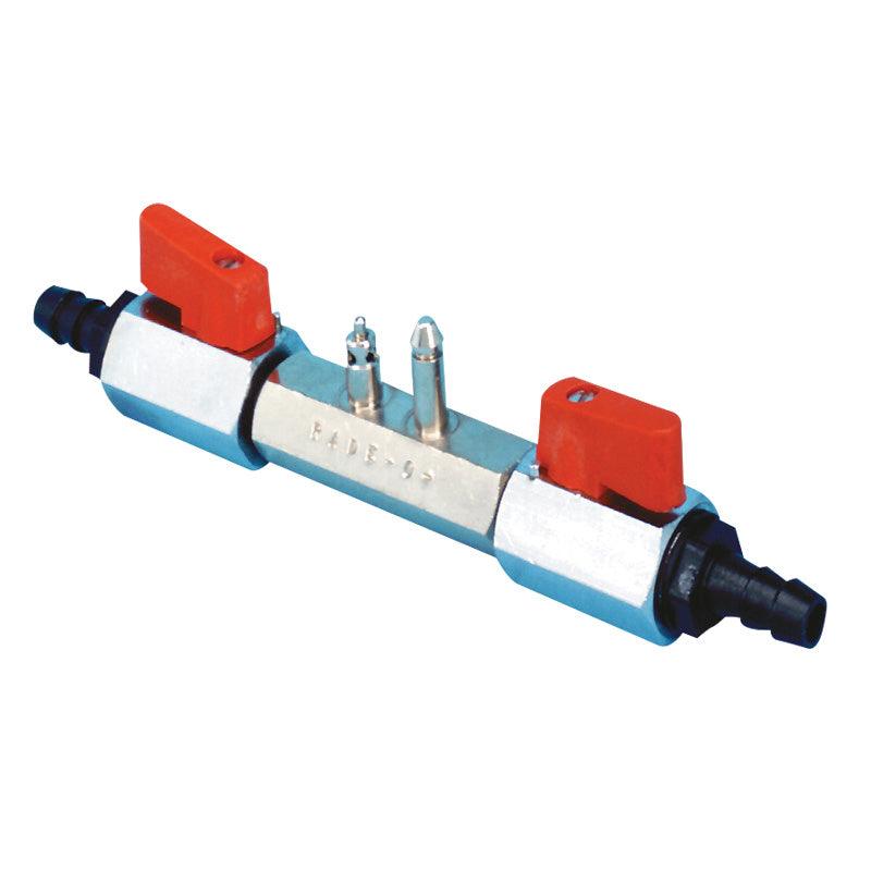 Fuel Valve 2-way, Hose 10mm, for OMC/JOH/EVIN Eng. - 4Boats