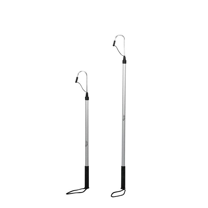 Gaff w/ Anod. Alumin. Pole ?25mm, L.790mm & Inox Hook ?8mmxW.70mm - 4Boats