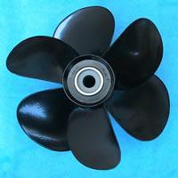 Genuine Volvo Duo Aluminum B Series - PRICE for EACH PROPELLER LH or RH prop - 4Boats