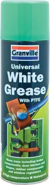 Granville White Grease with PTFE Spray 500ml Aerosol - 4Boats