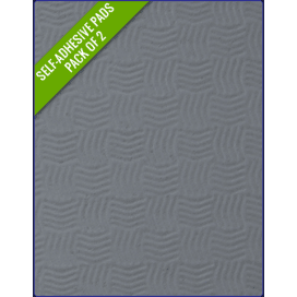 GREY - Original Step Pads Smooth Pattern 412x203x3/2mm - 4Boats