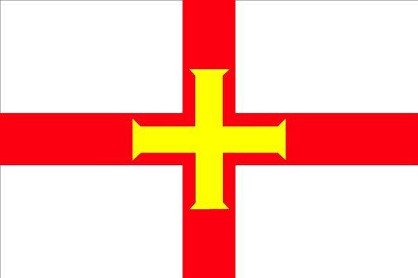 Guernsey Courtesy Flag 30 x 45cm - 4Boats