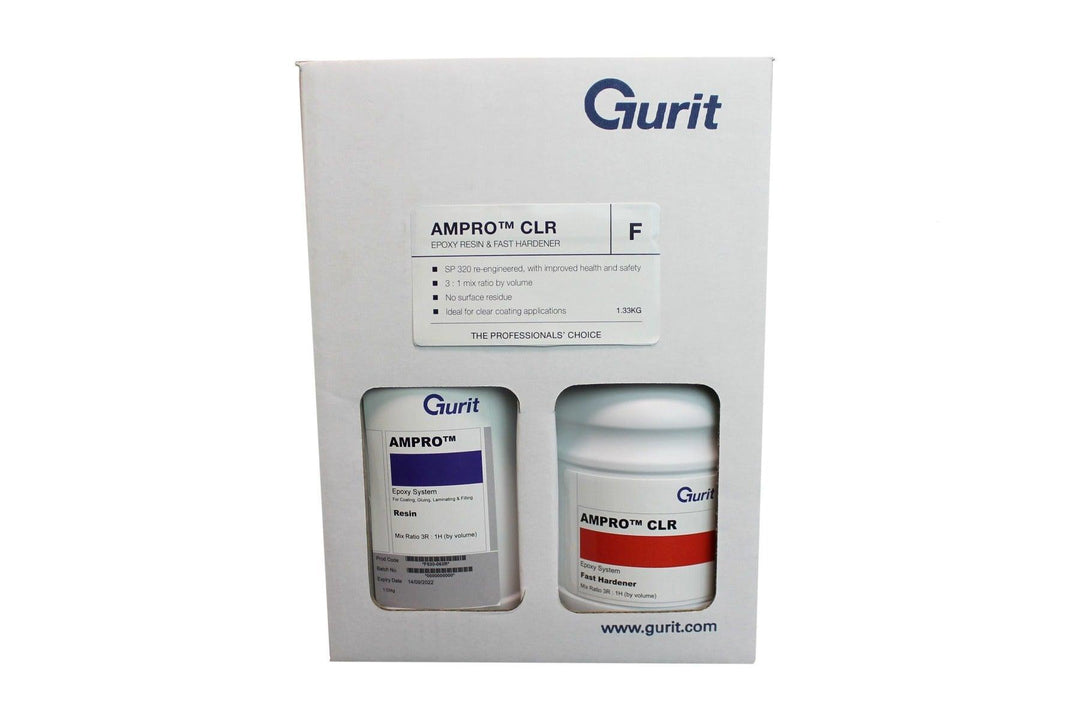 Gurit AMPRO™ CLR Clear Coating Epoxy System-Fast-1.33Kg - 4Boats