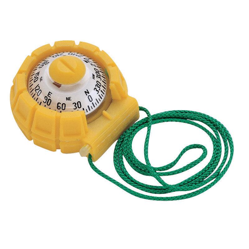 Hand Bearing Compass SportAbout X-11 w/ Sialum Slot, Yellow - 4Boats