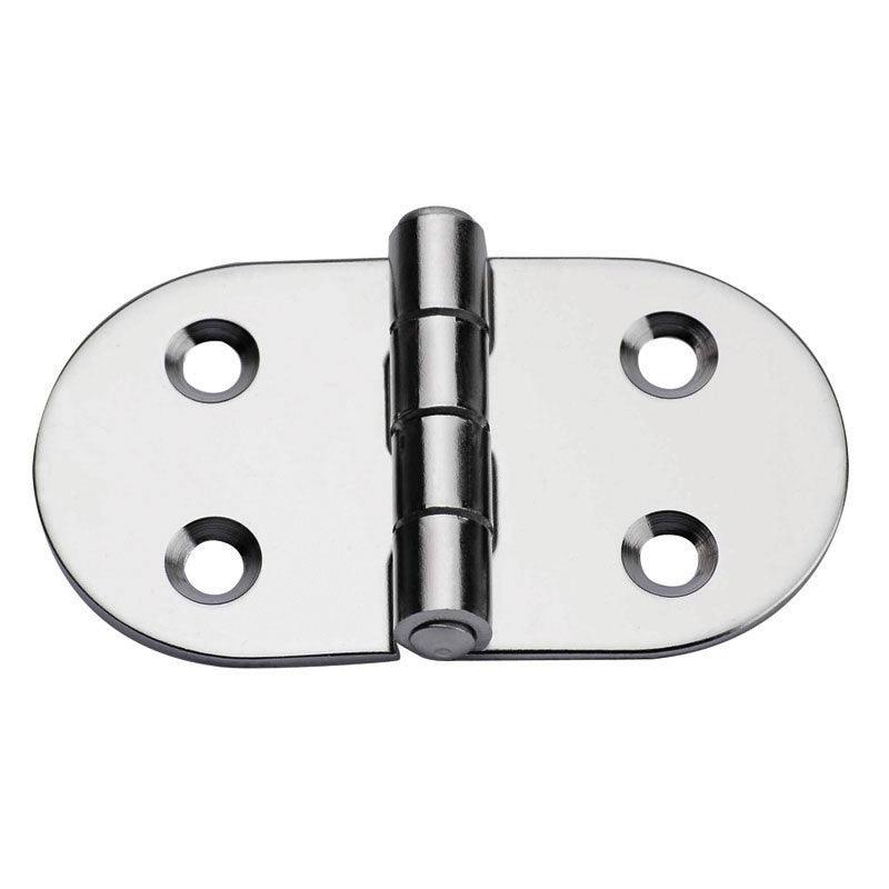 Hinge, Reversed, Inox 316, L47mm, W30mm, Thickness 1,5mm - 4Boats