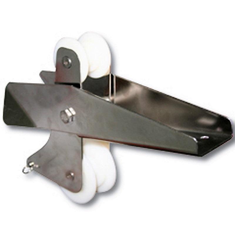 Hinged Stainless Steel Bow Roller - 4Boats