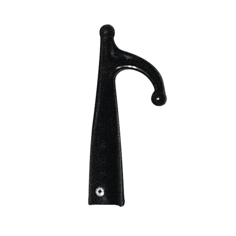 Hook Plastic, Female, w/1 ends, ?30mm, Black - 4Boats