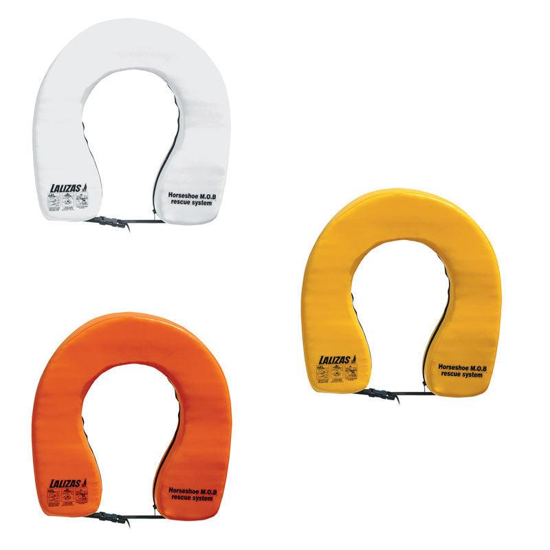 Horseshoe Lifebuoy ''basic i'' orange - 4Boats