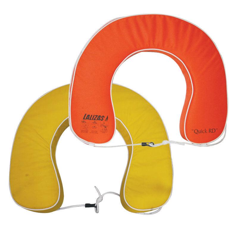 Horseshoe Lifebuoy ''Quick RD'',142N, orange - 4Boats