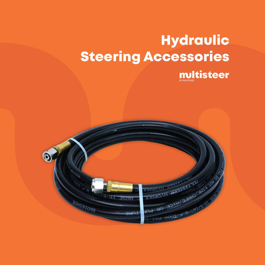 Hose Kit with Factory Crimped End Connectors-5M (5/16") - 4Boats