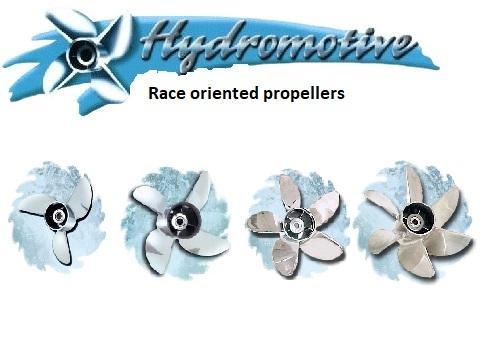 Hydromotive stainless steel propellers - 4Boats