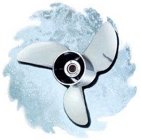 Hydromotive stainless steel propellers - 4Boats