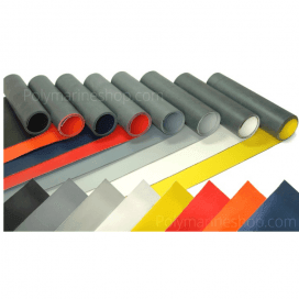 Hypalon Inflatable Boat Fabric 70 x 15cm Grey - 4Boats