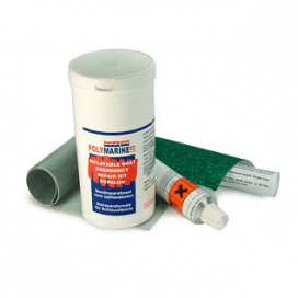 Hypalon Inflatable Boat Repair Kit -White - 4Boats