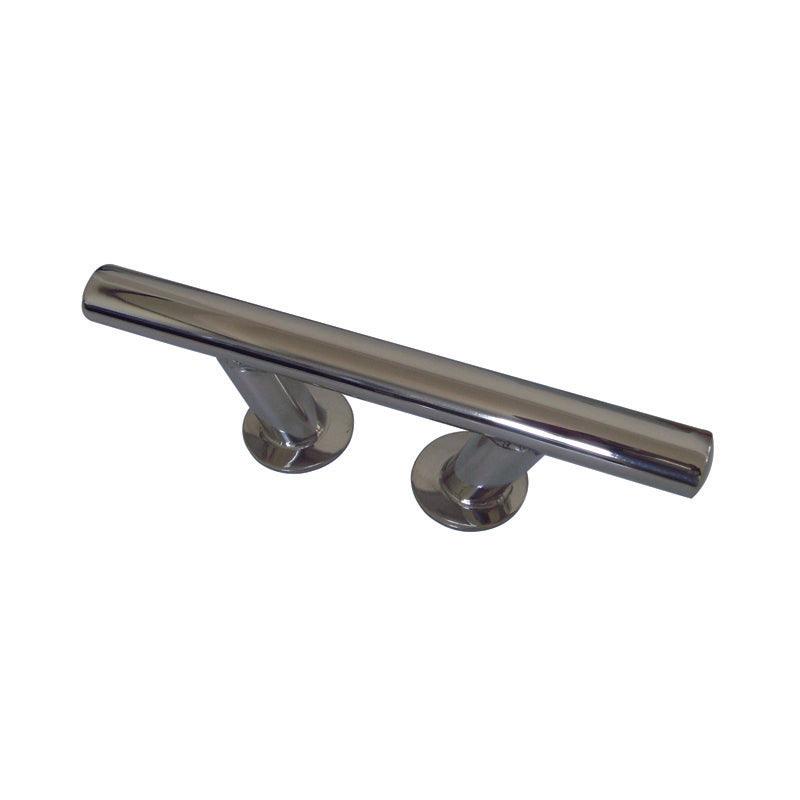 Inox knob for door, L 205mm, H 55mm, M6 - 4Boats