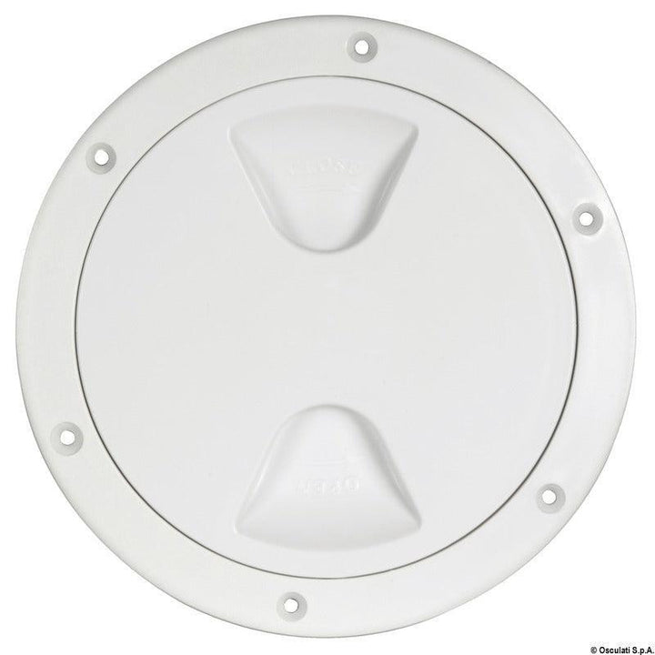Inspection Hatch Screw Lock White 102 mm - 4Boats