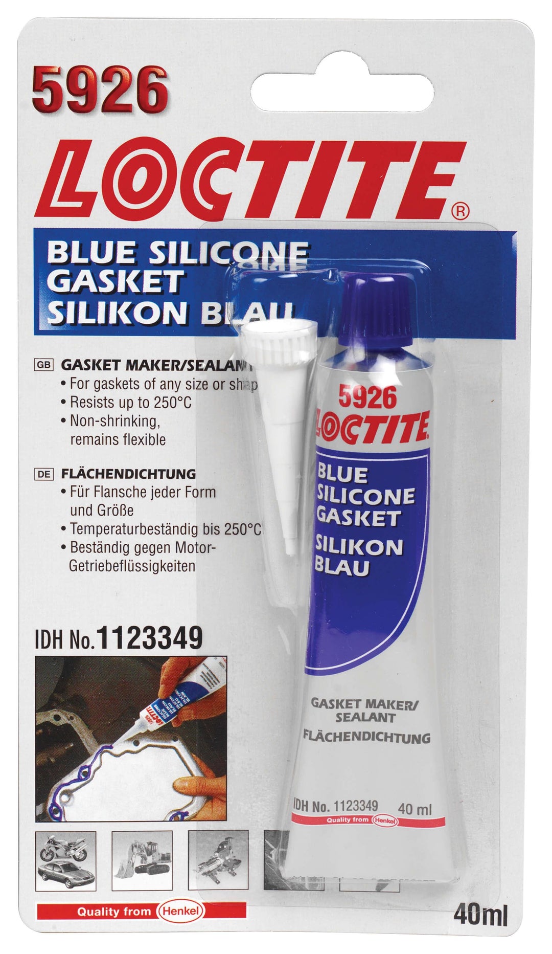 Instant Gasket Blue 5926 40ml Tube - 4Boats