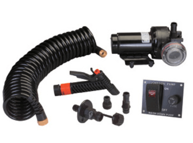 Johnson Aqua Jet Wash Down Pump Kit 12/24V - 4Boats