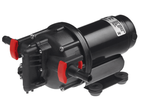 Johnson Aqua Jet Water Pressure Systems 2.9, 3.5, 4.0 & 5.2 GPH Pumps 12/24V - 4Boats