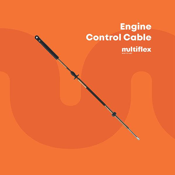 Johnson®, Evinrude®, OMC® Control Cable-18ft (548.64cm) - 4Boats