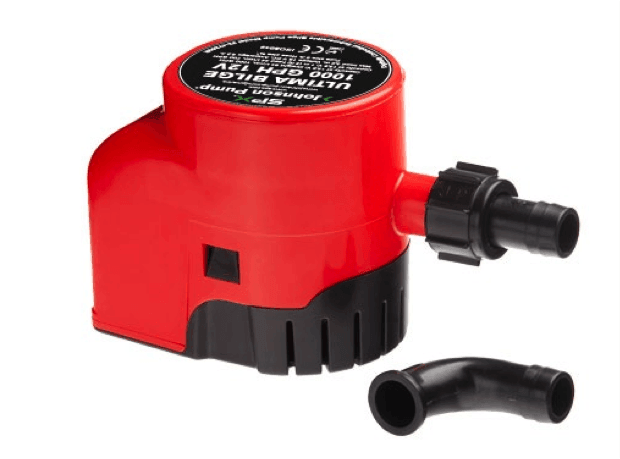 Johnson Ultima Bilge Pump 12v : Models 600, 800, 1000, 1250 GPH - 4Boats