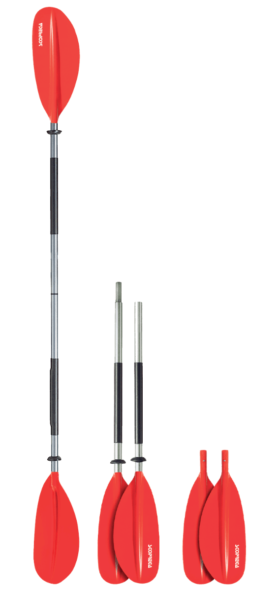 KWB ALU 220-4 - Kayak Paddle - 4Boats