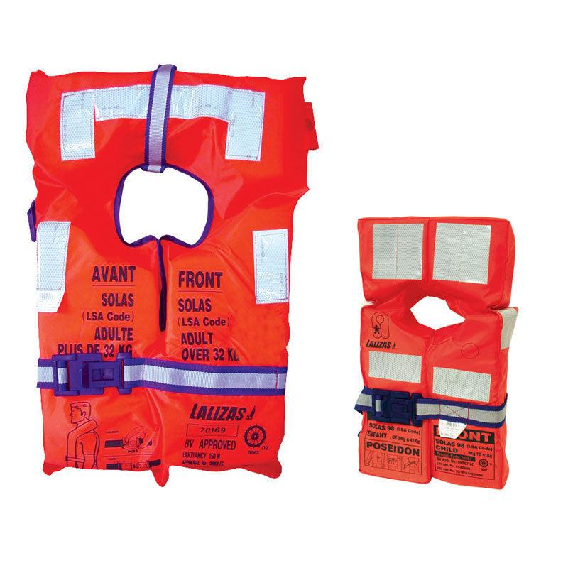 LALIZAS Lifejacket Poseidon, SOLAS '98, Child, w/o Light - 4Boats