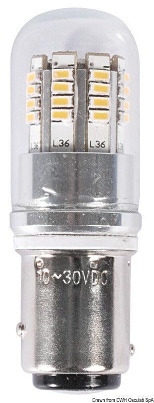 LED Bulb BAY15D 12/24 V 25 W Equivalent - 4Boats